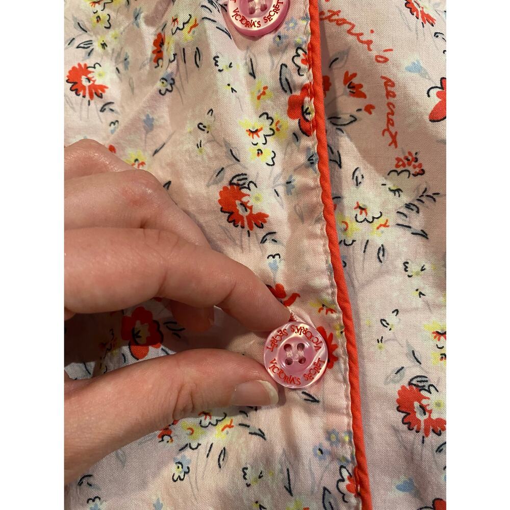 Vintage Victoria's Secret Pajama Set 100% Cotton Small - Picture 10 of 16